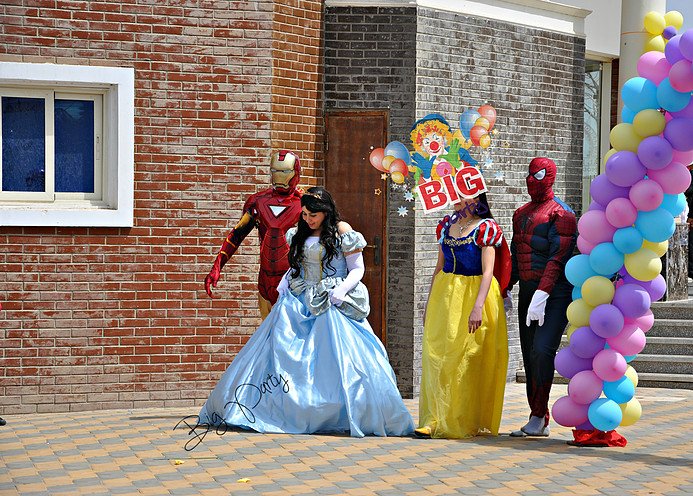 Avengers or Princesses Characters 4